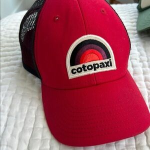Cotopaxi Red Baseball Hat